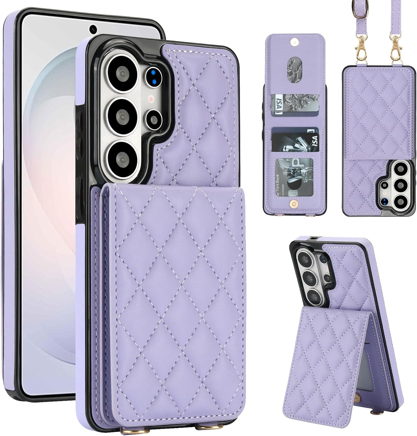 Detalle de GOWESAL Wallet Case for Samsung Galaxy S26 Ultra