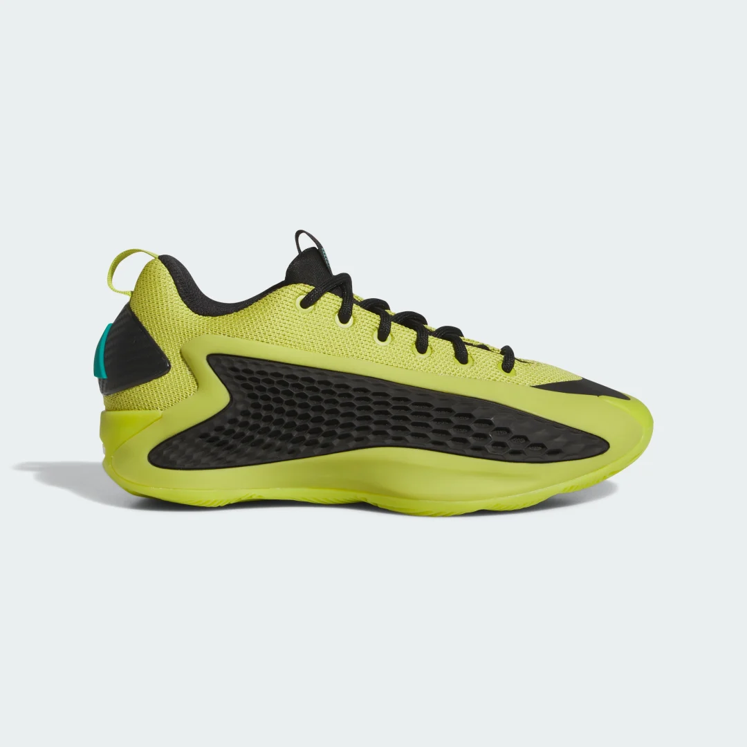 Detalle de Adidas Anthony Edwards 1 Low Basketball niño Verde