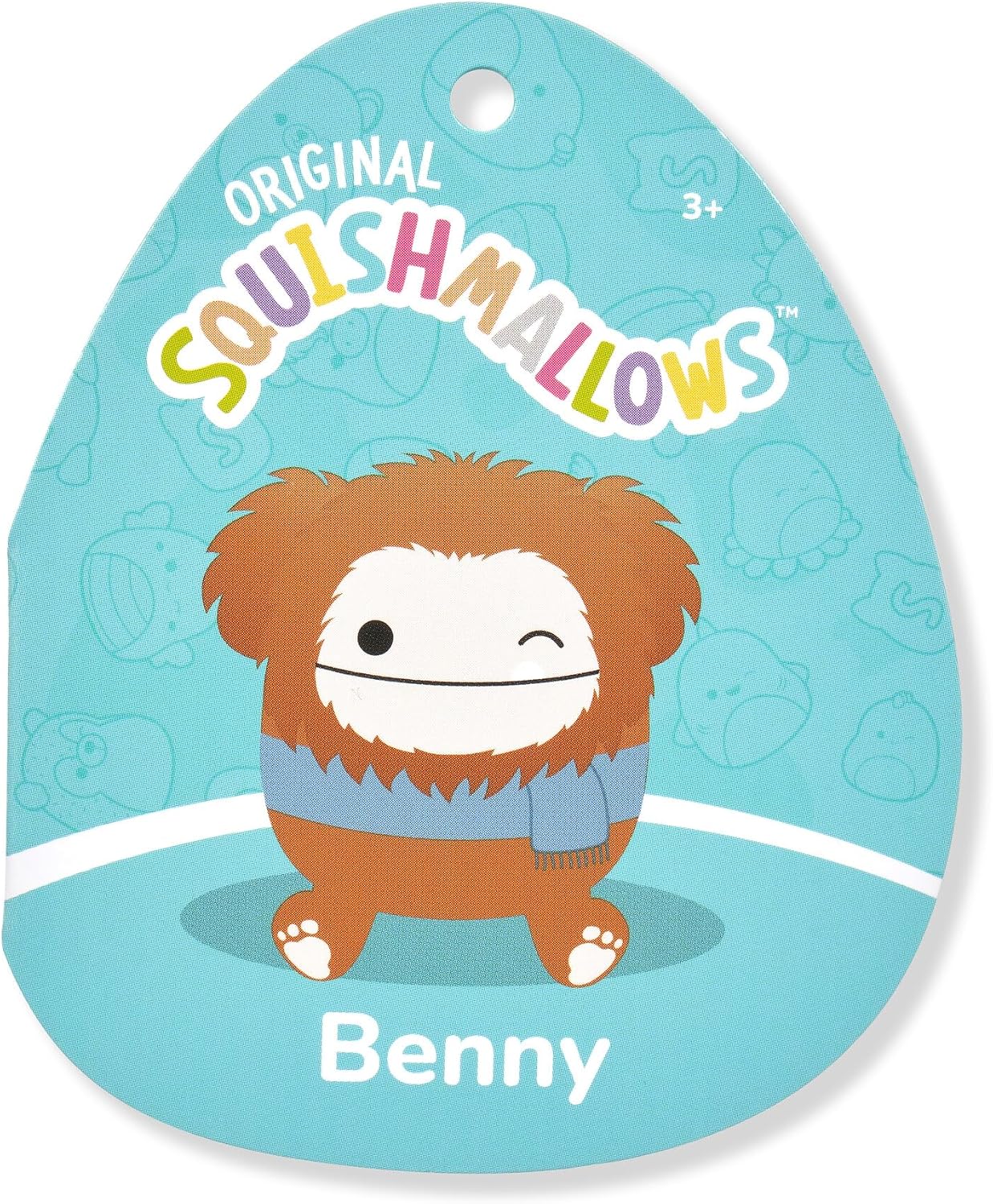 Thumbnail 4 de Squishmallows SQCR07266 Benny Wielka Stopa, pluszak 30 cm z miękkiego pluszu
