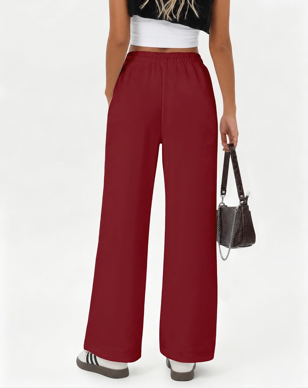 Thumbnail 6 de SEMARO Wide-Leg Sweatpants, Cotton-Polyester Blend