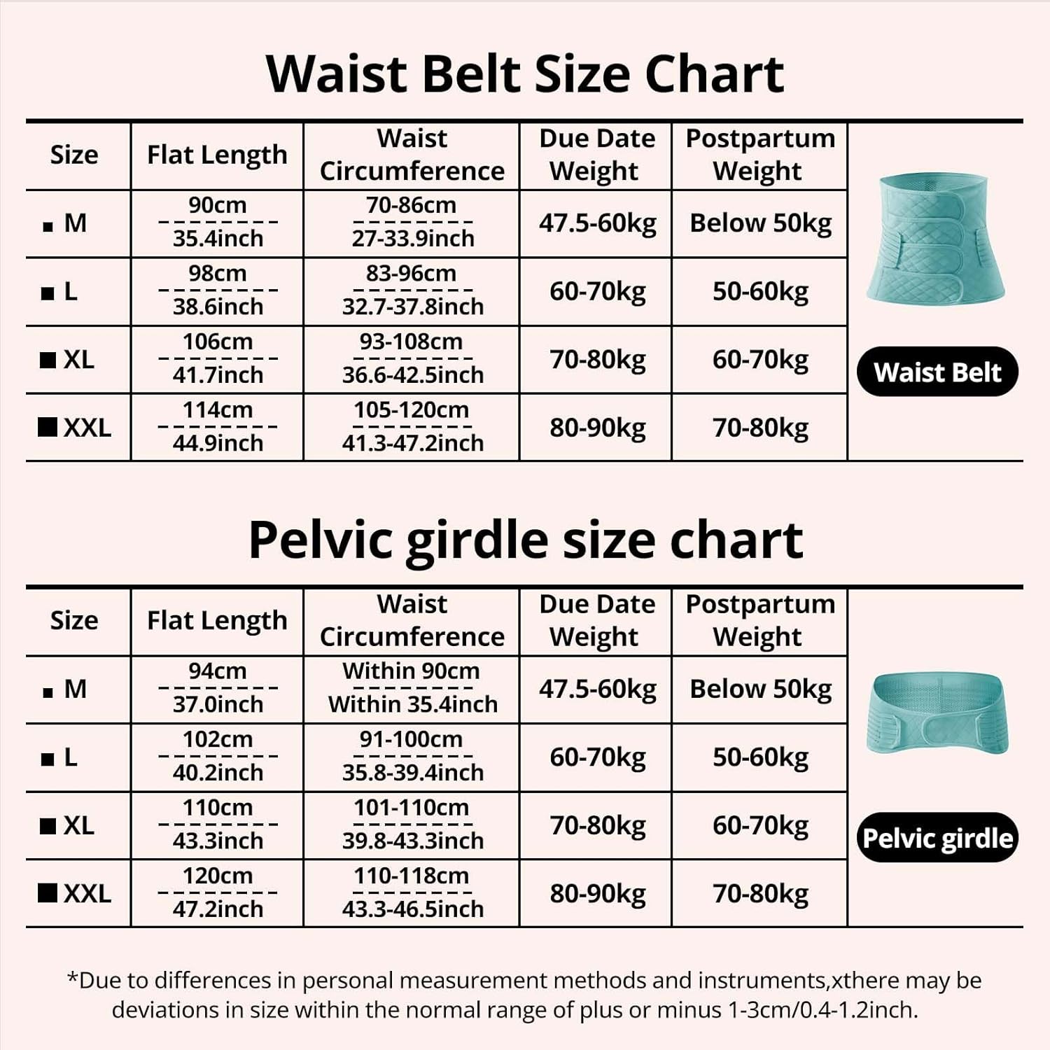 Thumbnail 5 de JOYNCLEON Fascia Post Partum con Cintura Pelvica – supporto modellante regolabile per parto naturale e cesareo