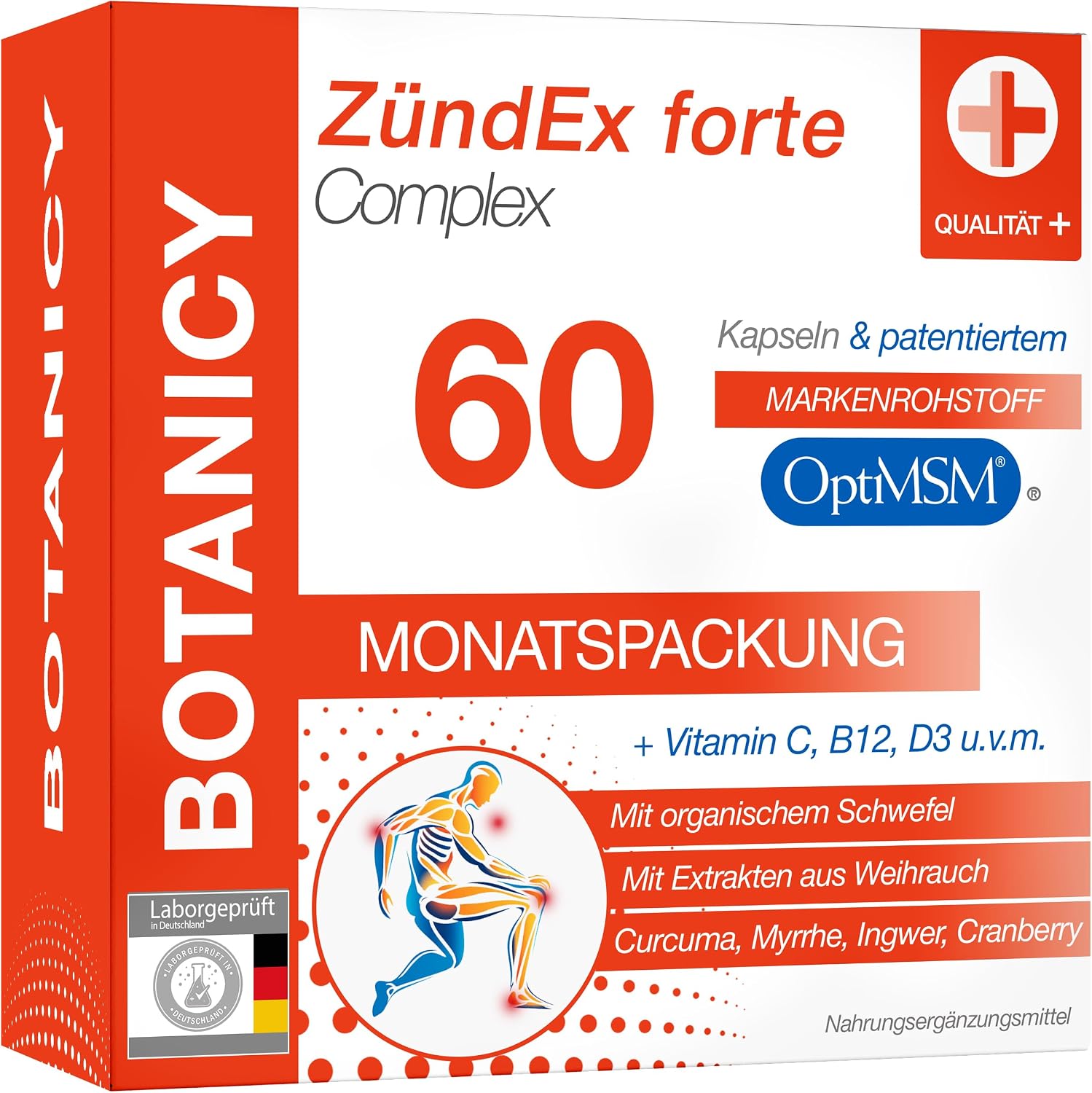 Detalle de ZĂNDEX FORTE COMPLEX 60 MSM Kapseln đ