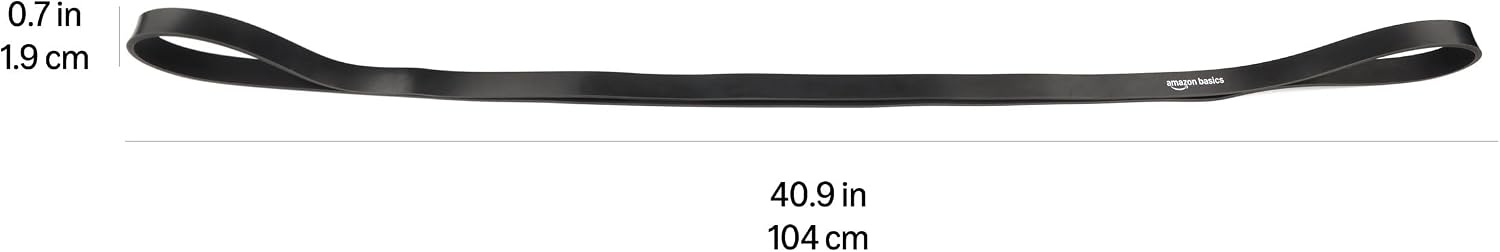 Detalle de Amazon Basics Resistance Pull-Up Bands for Exercise, Workout, Stretching and Muscle Training