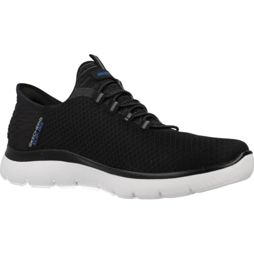 Detalle de Skechers Men's Summits High Range Slip-in in Black/White (12 UK)