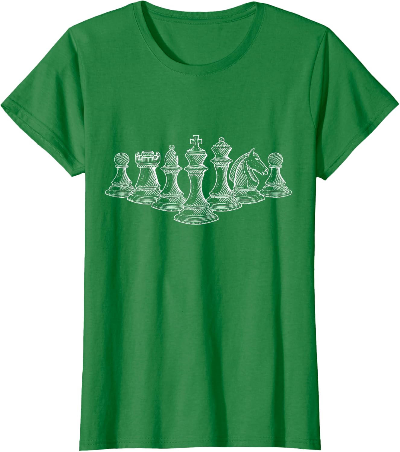 Detalle 2 de T-Shirt échecs vintage rétro pour joueurs