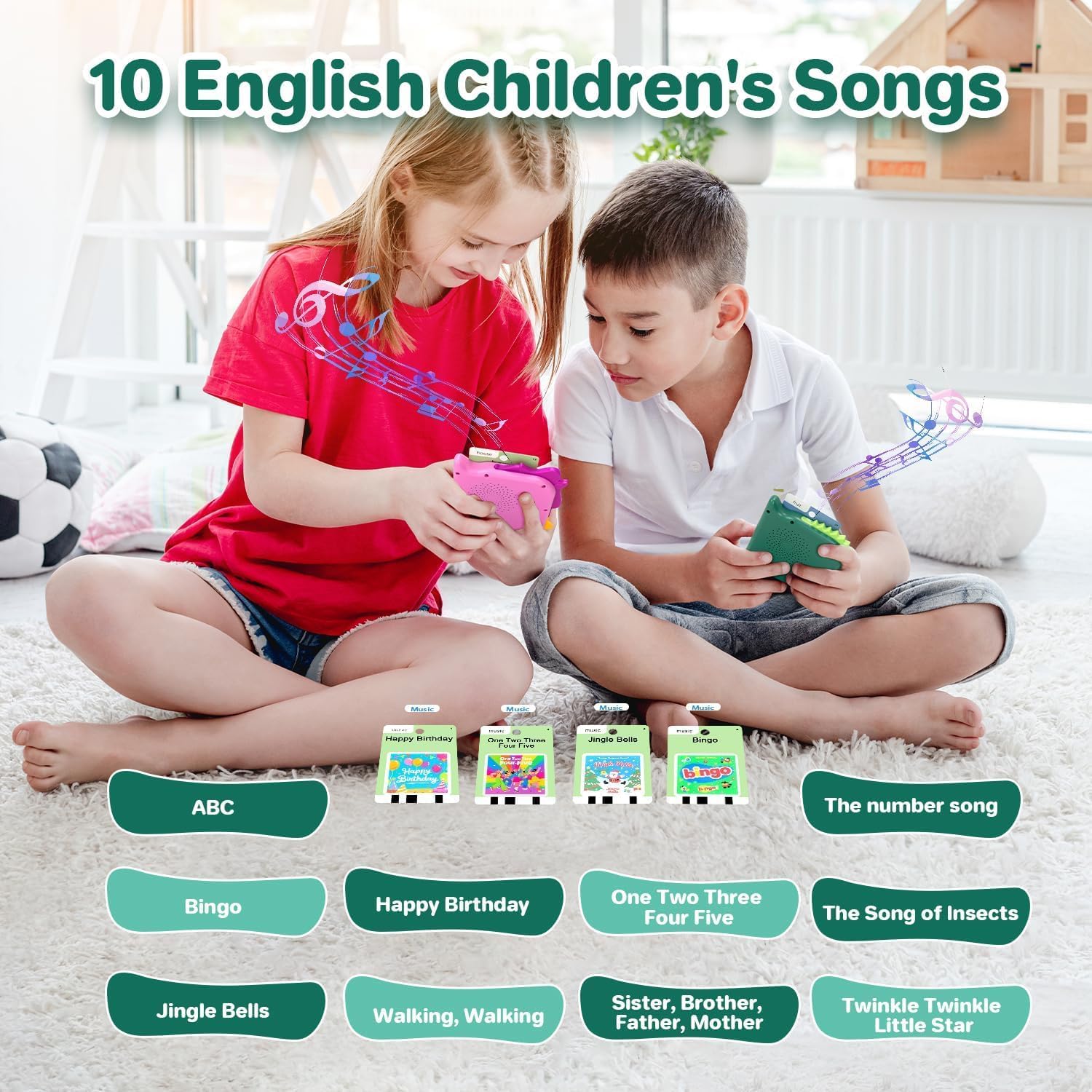 Thumbnail 2 de 420 Words Talking Flash Cards for Toddler 3-6 Years – Montessori, Screen-free Learning Toy