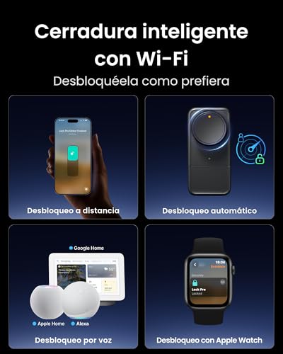 Thumbnail 3 de SwitchBot Cerradura Inteligente WiFi Pro 1 batería recargable 🔐