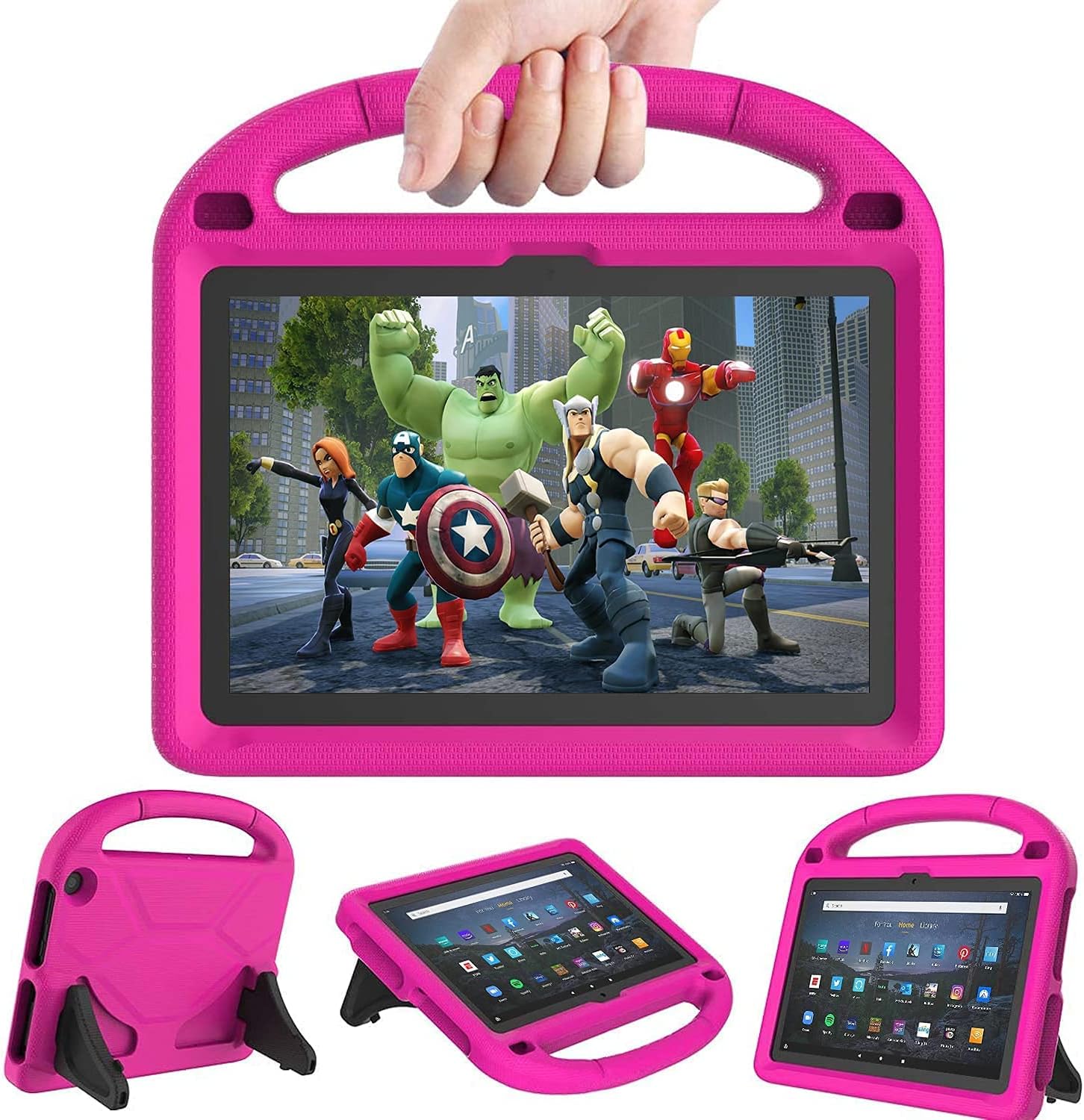 Thumbnail 5 de Kids Case for New Tab 10 Inch (2023 Release) – Blue, Lightweight Shockproof Case with Handle and Kickstand
