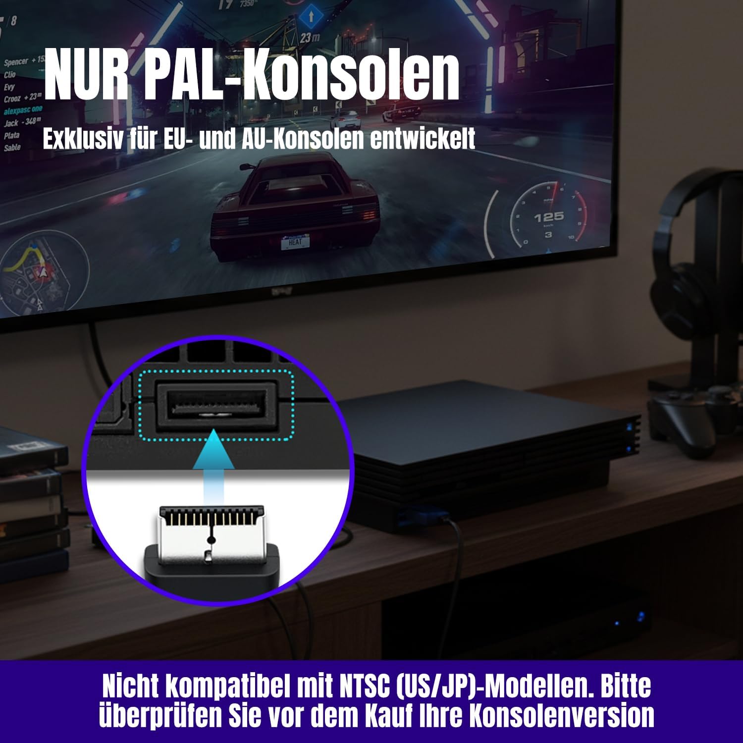 Thumbnail 3 de Gam3Gear Mcbazel RGB-Scart Kabel 1,8 m