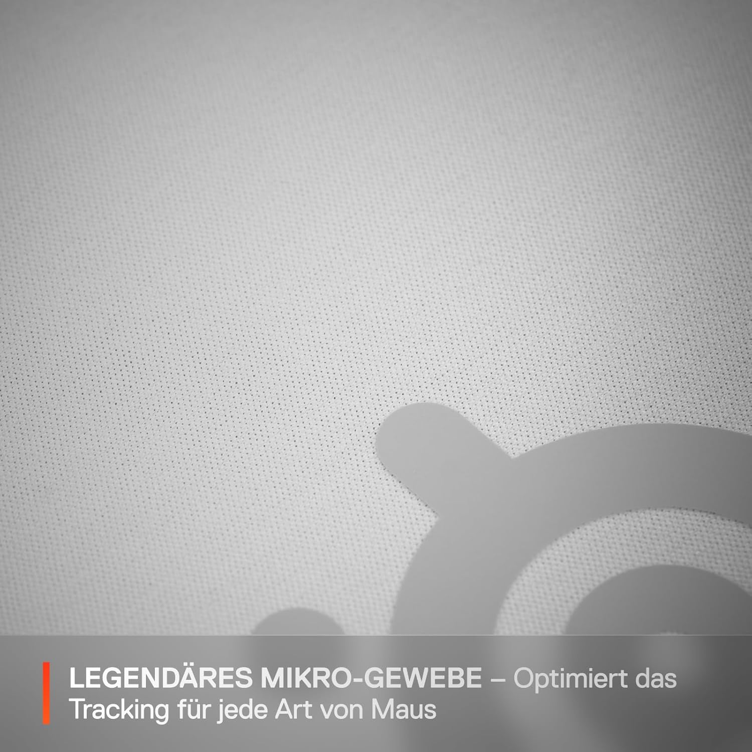 Thumbnail 2 de QcK Mauspad mittel Weiß von SteelSeries