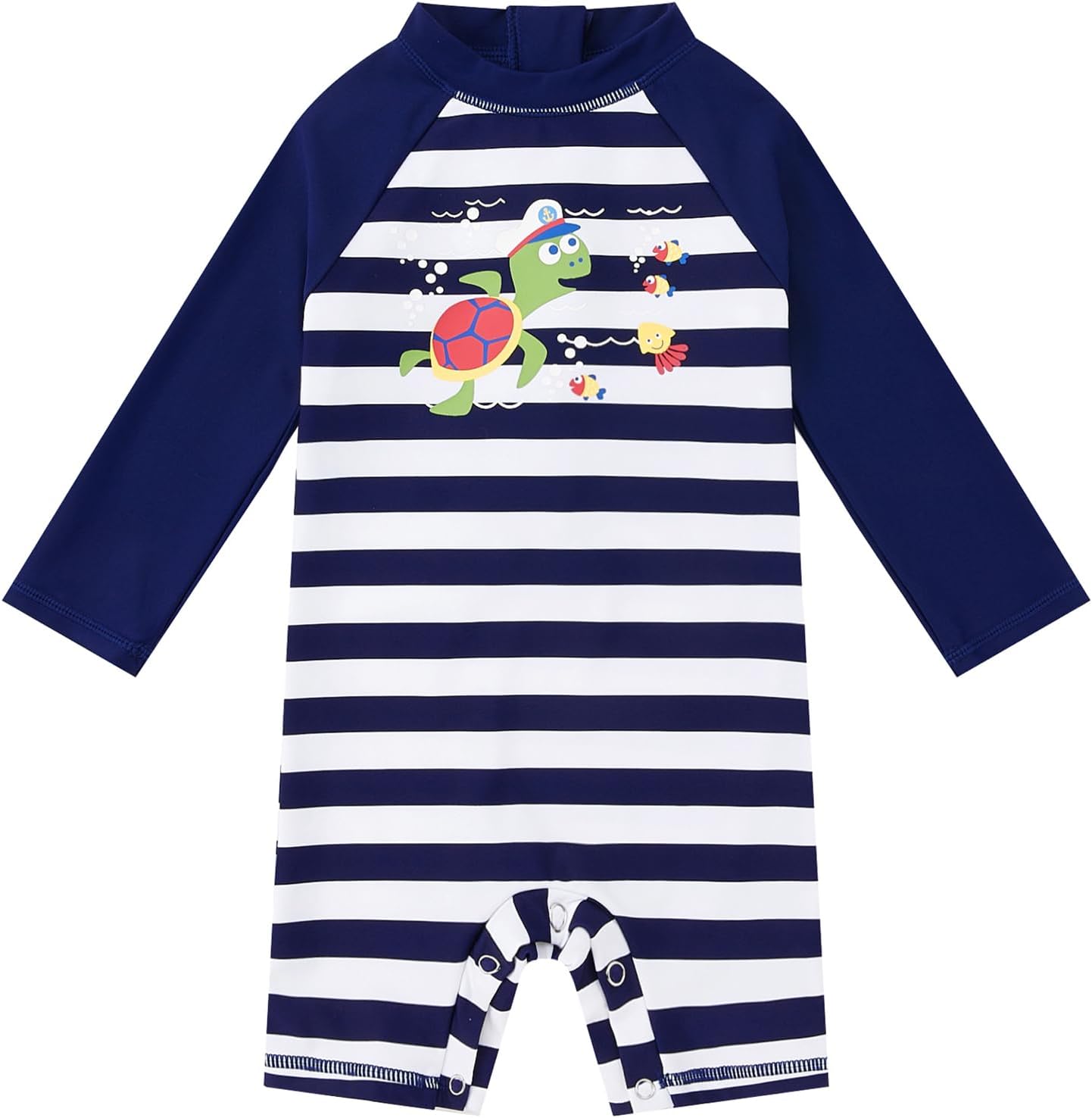 Thumbnail 6 de Maillot de Bain upandfast pour bébé et enfant UPF 50+ avec boutons au bas et fermeture éclair