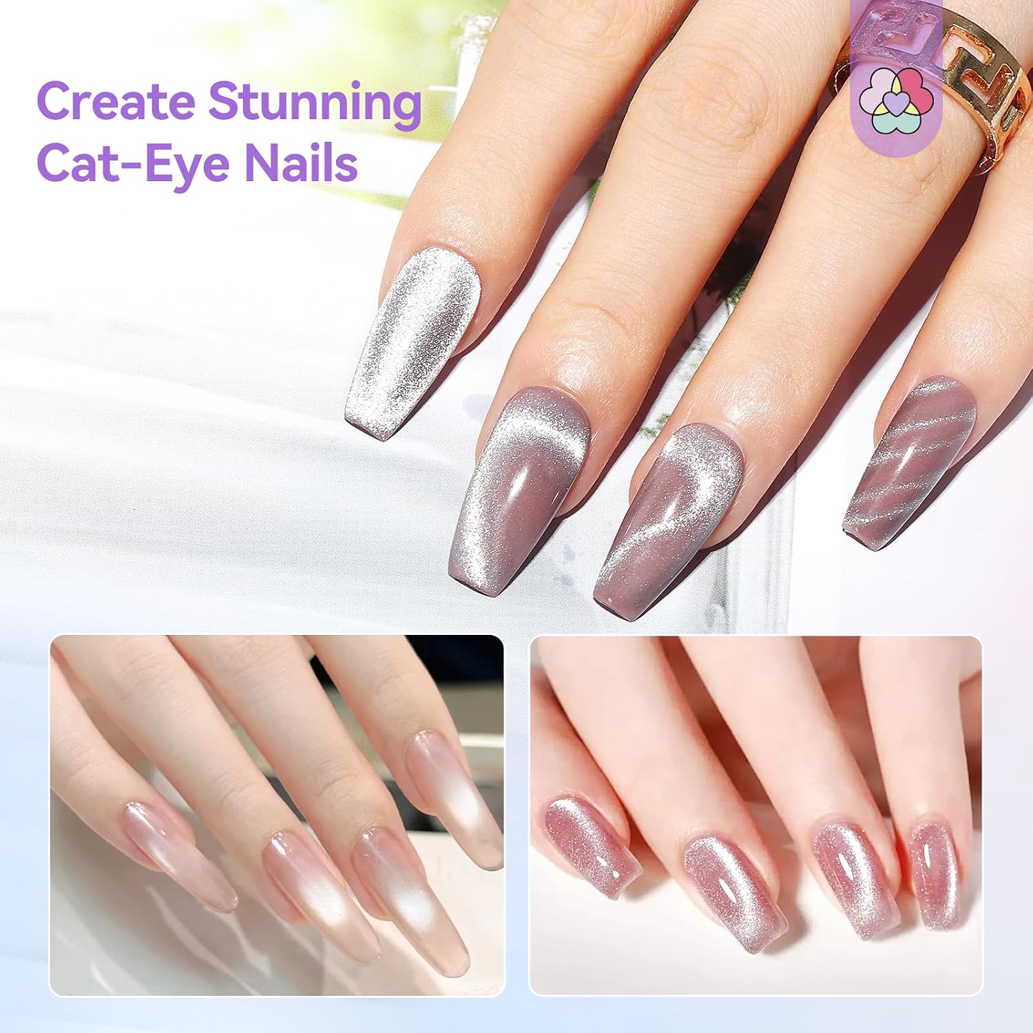 Thumbnail 6 de SAVILAND Cat Eye Magnetstift mit 5x Magnet