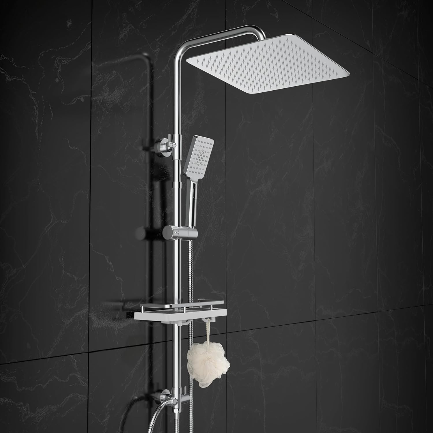 Görbach Columna de Ducha sin Grifo 25x25