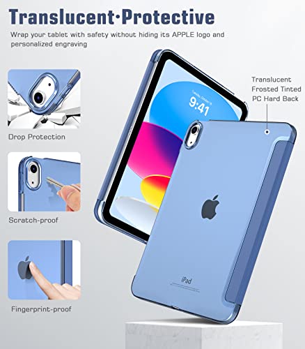 Thumbnail 2 de TiMOVO Coque pour iPad A16 11 Pouces / iPad 10ème Génération 10,9" Bleu Abysse