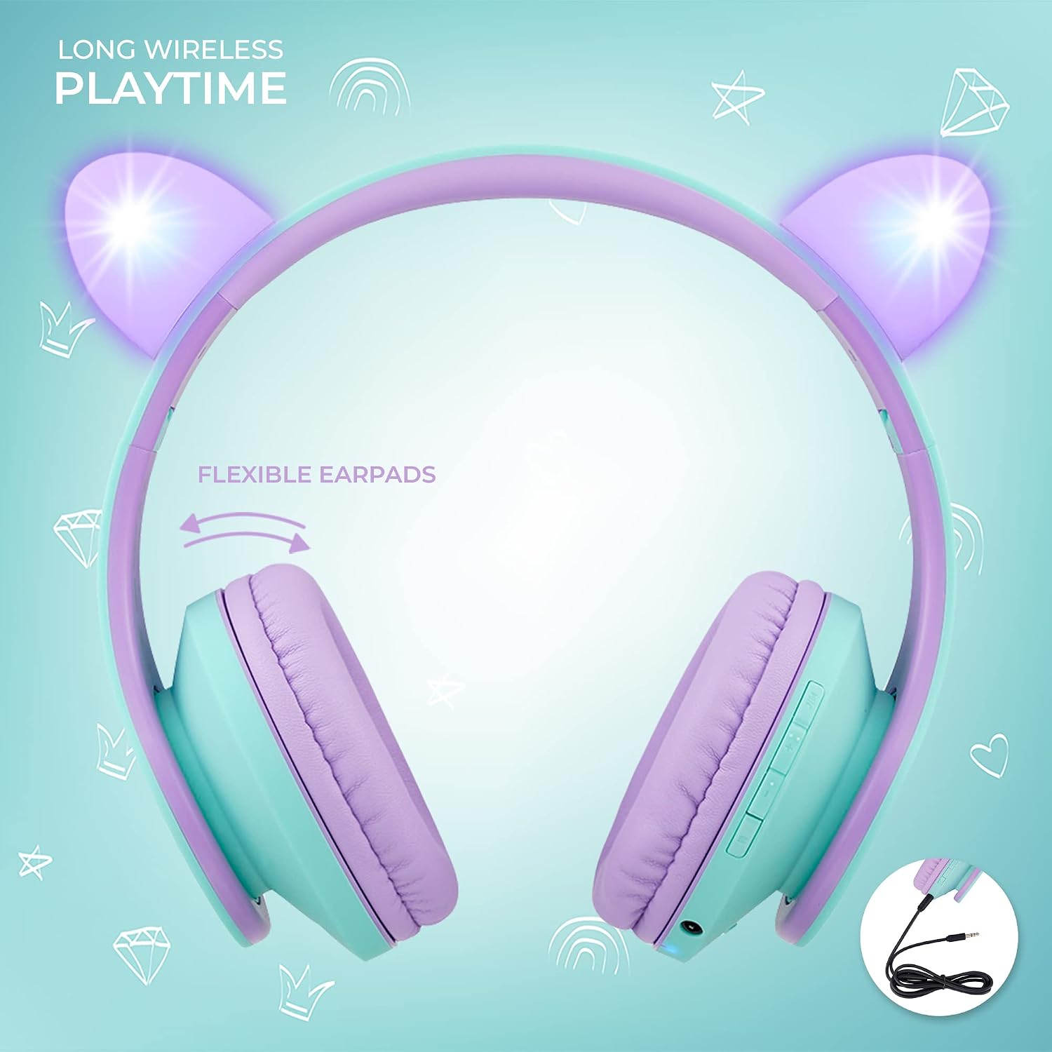 Thumbnail 5 de PowerLocus P2 Kids Headphones 85dB