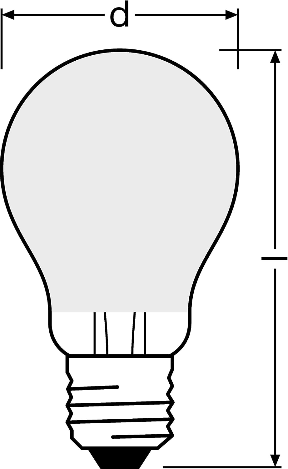 Thumbnail 3 de OSRAM LED Classic A60 - Bombillas de filamento E27