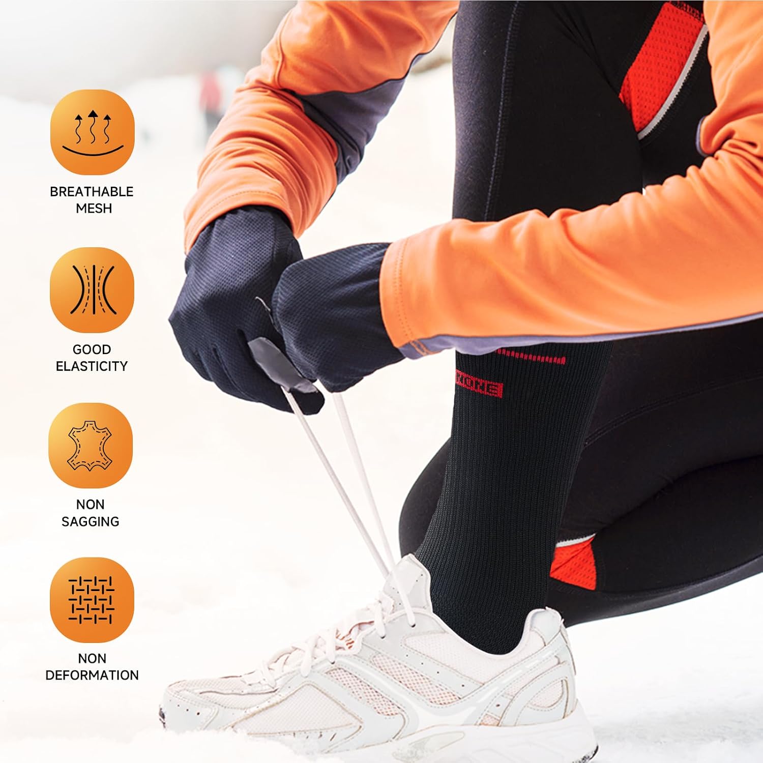 Thumbnail 6 de RUIXUE Mens Thermal Socks for Winter 5 Pairs 👣