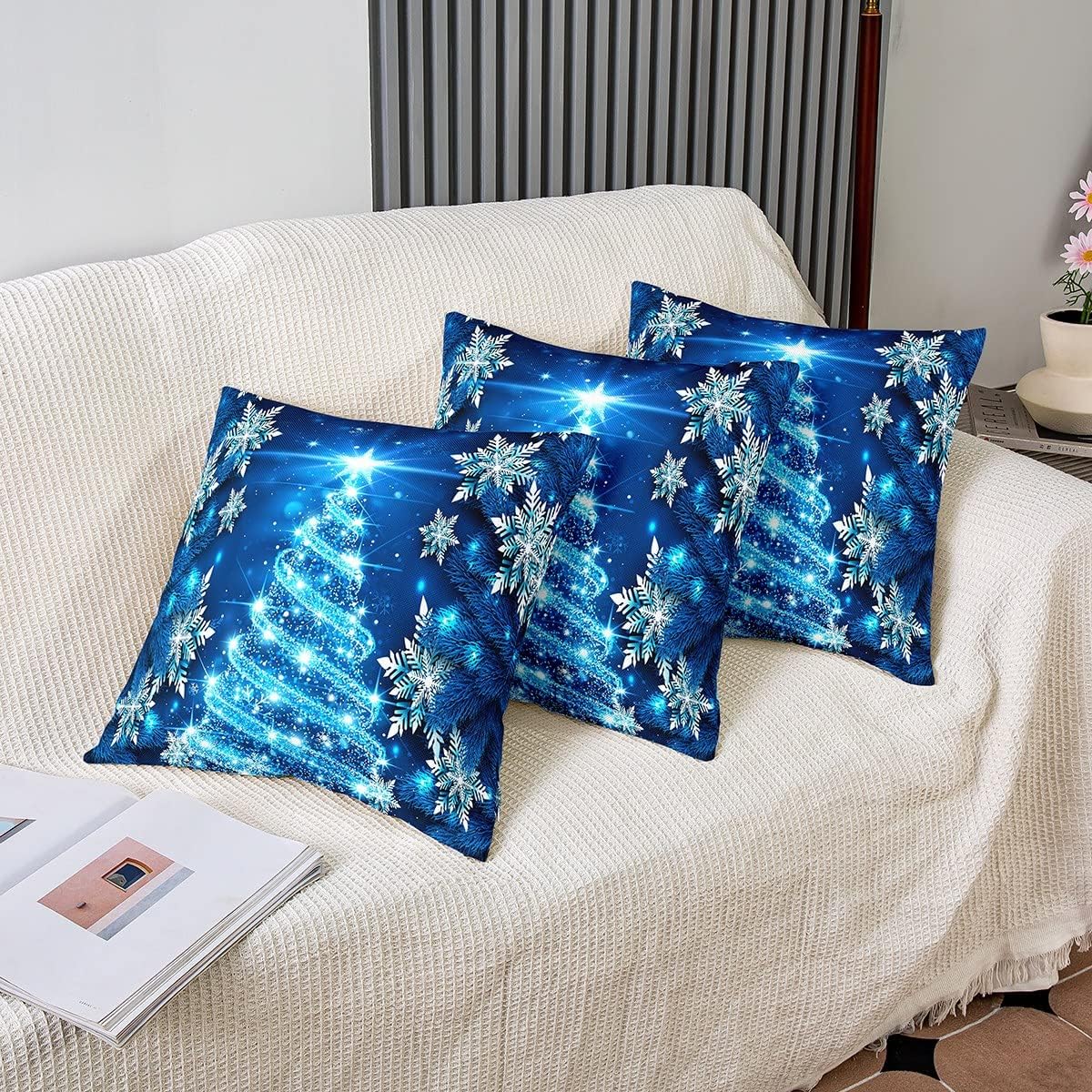 Thumbnail 4 de Homemissing 20 x 20in Christmas Tree Pillow Cover