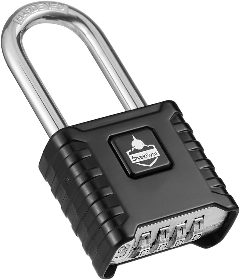 Detalle de SharkByte 52mm long shackle padlock