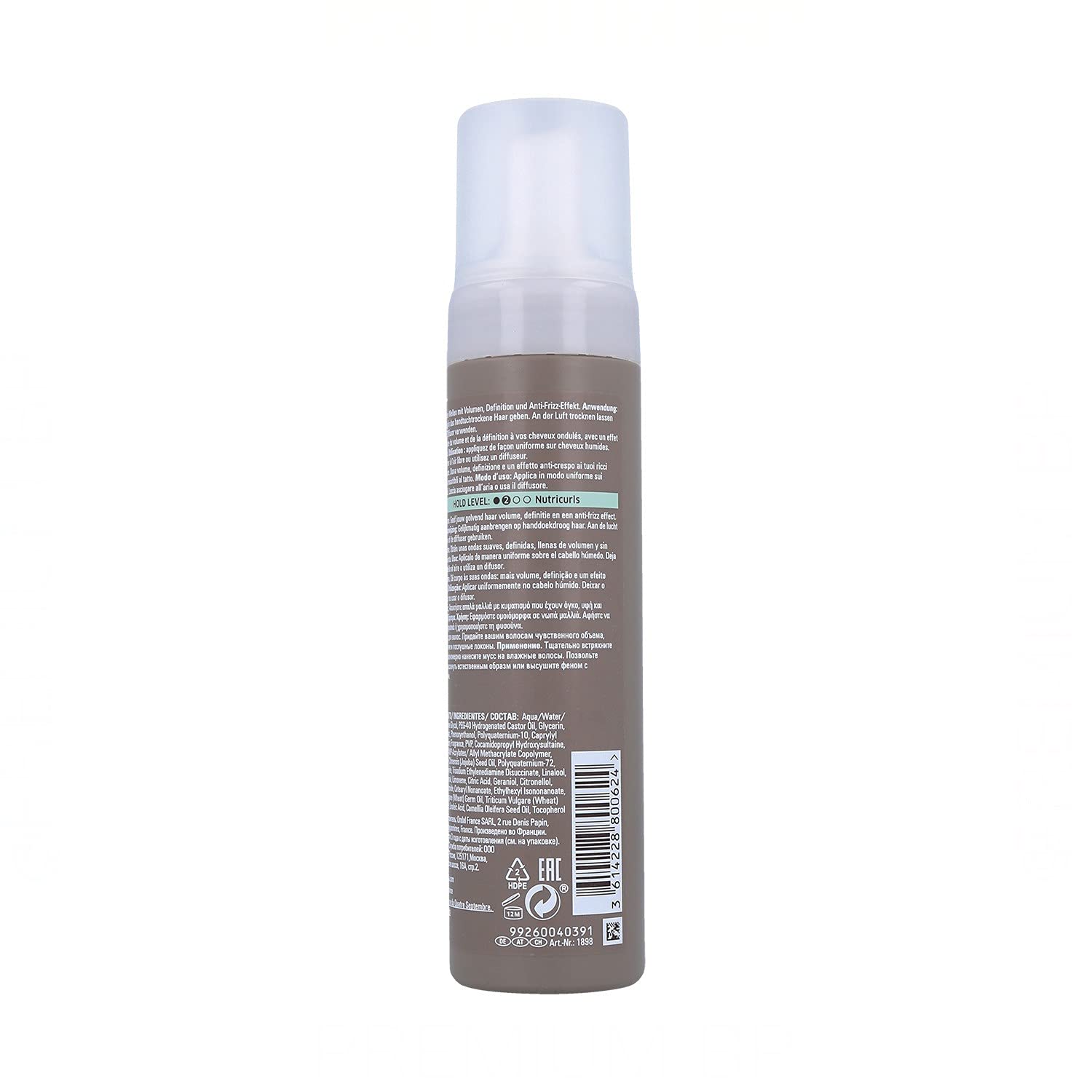 Thumbnail 2 de Wella EIMI Nutricurls Soft Twirl – Schaumfestiger für definierte Wellen & luxuriöses Volumen (bis 72 h) – 200 ml