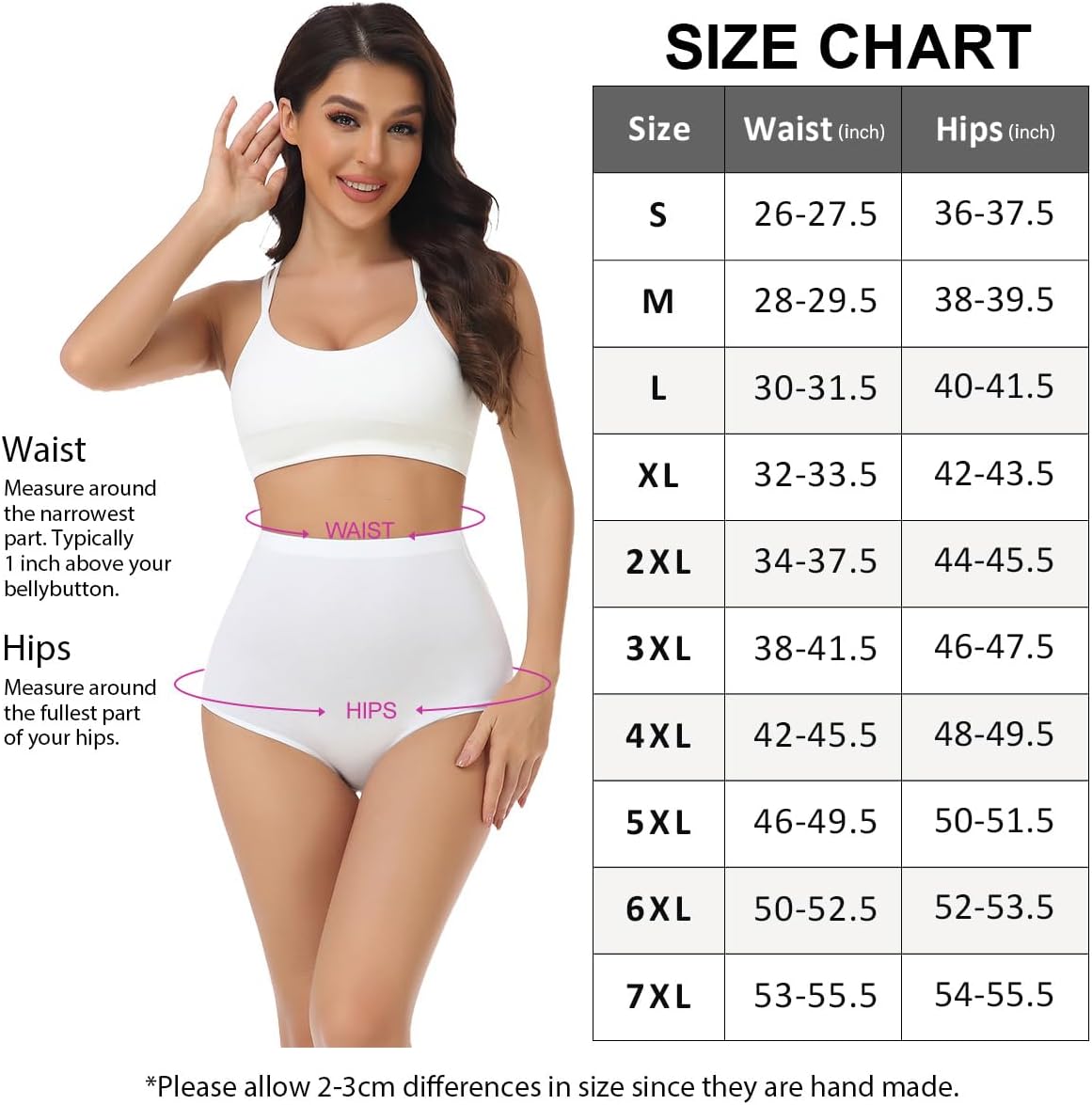 Detalle 1 de wirarpa Unterhosen Damen 4er Pack