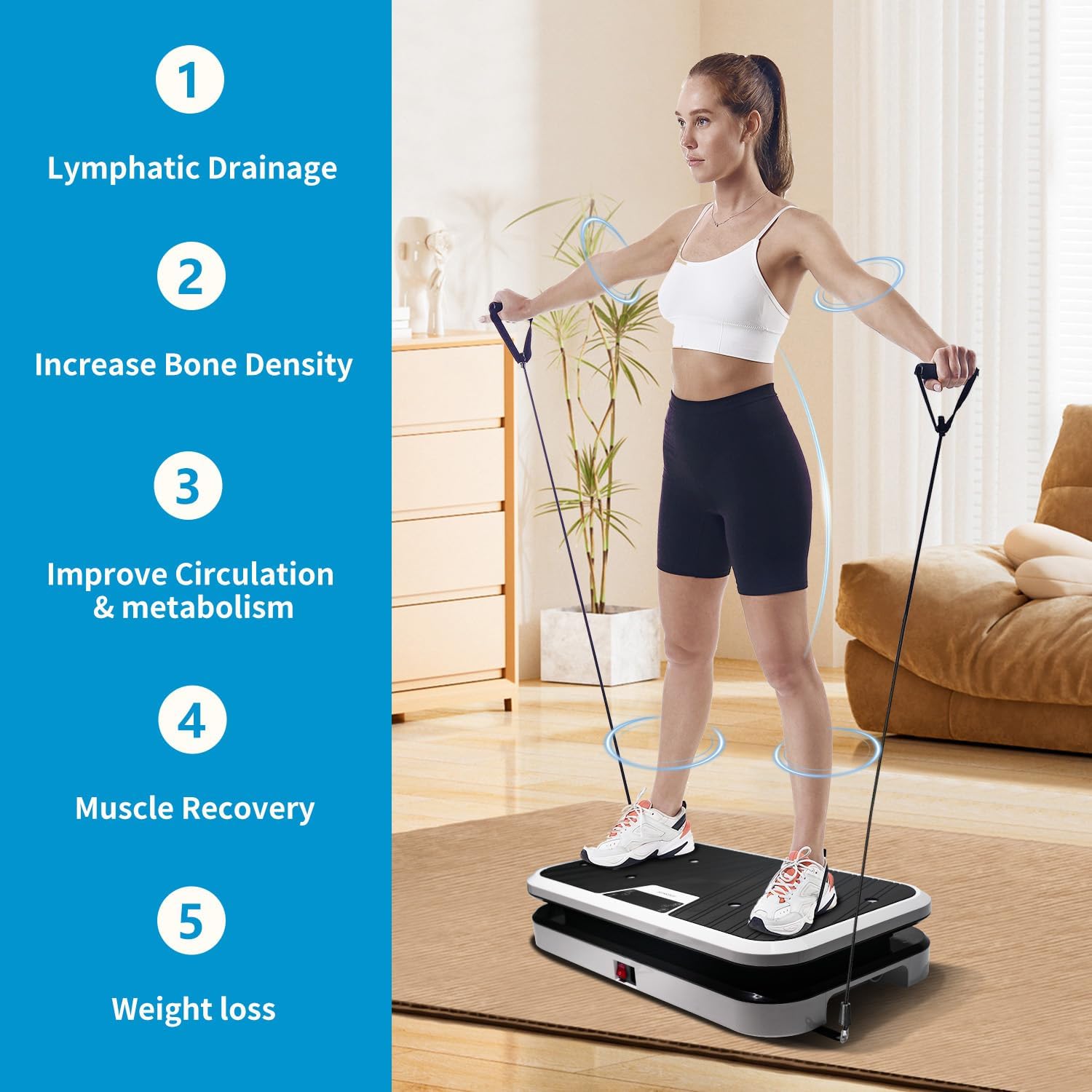 Thumbnail 2 de EDGSKGR Professional Linear Vertical Vibration Plate (50–60Hz) with 3mm Amplitude, 330 lbs Capacity