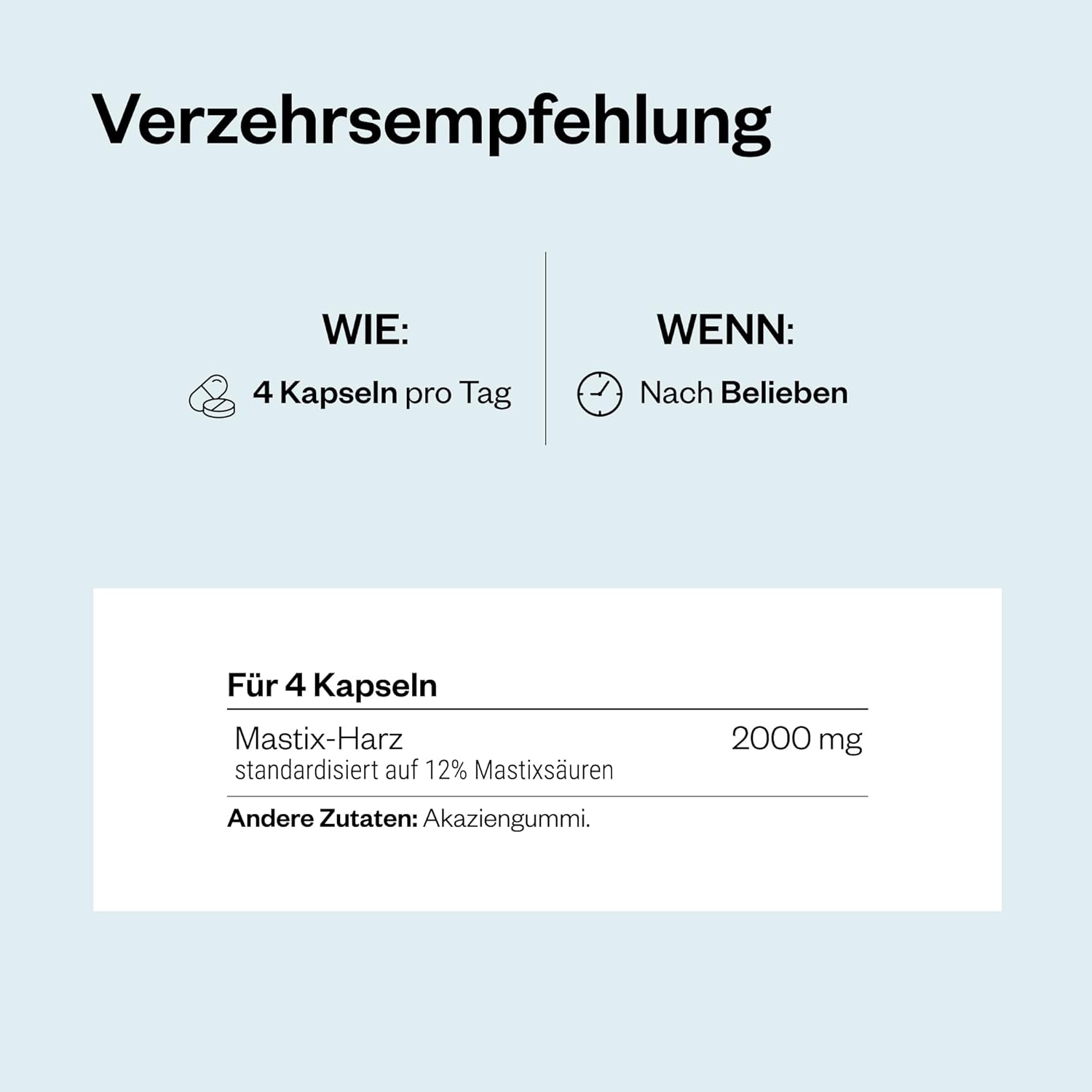 Thumbnail 5 de Mastic Gum (Mastix Gummi) Standardisierte Mastixharz-Kapseln – vegan, glutenfrei, vegetarisch