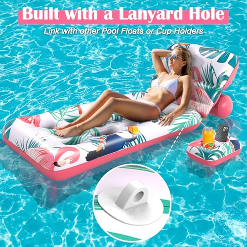 Thumbnail 6 de LUVTOY Colchoneta Piscina con Respaldo Ajustable: descanso, refresco y diversión para adultos