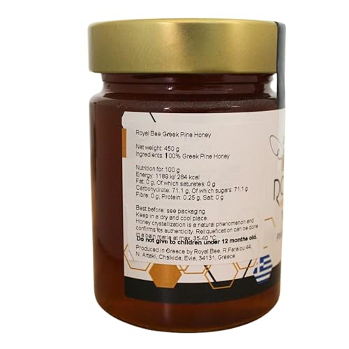 Detalle 2 de Royal Bee Miel de Pino 450 g 🍯