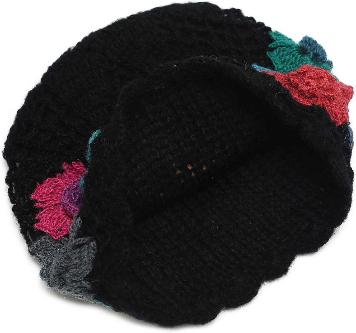 Thumbnail 5 de ZLYC Damen Winter Vintage Wolle Strickmütze Beanie Bowler Hut im Cloche-Stil