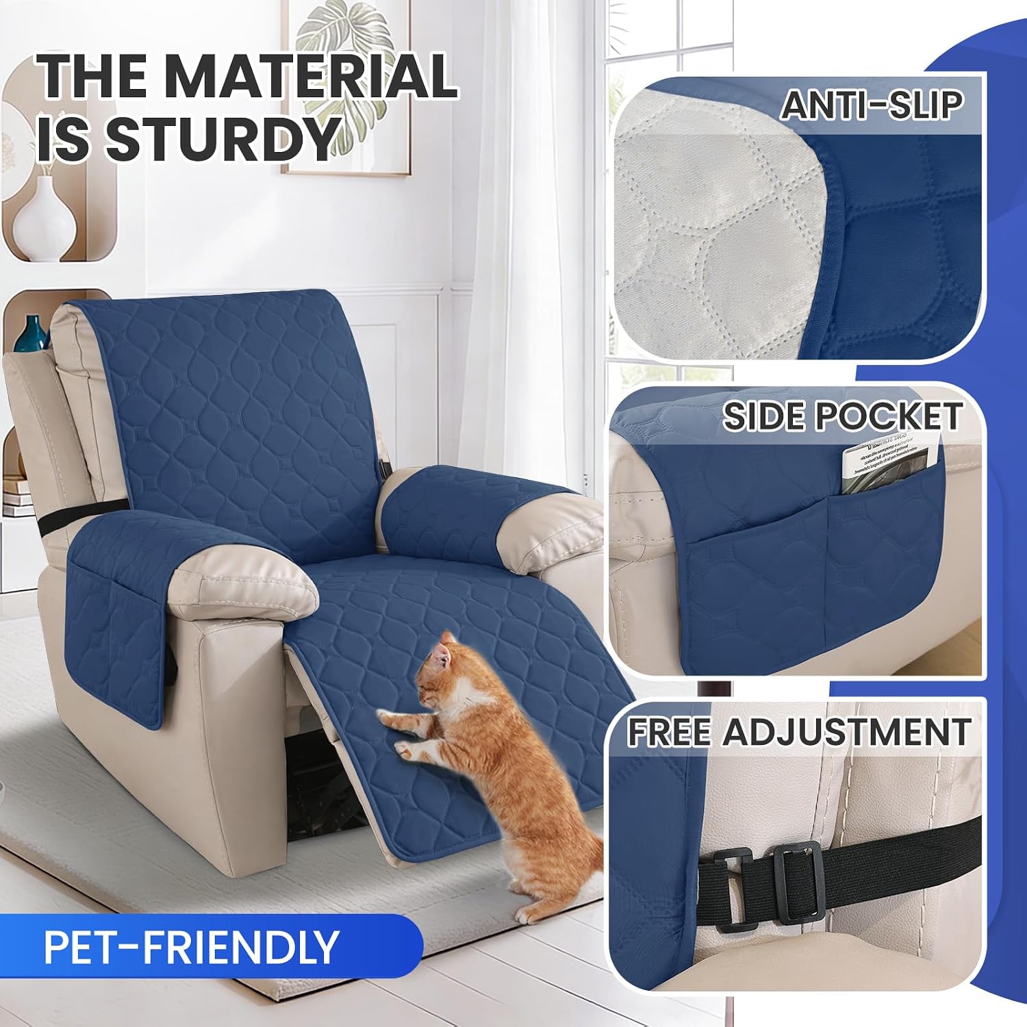 Thumbnail 4 de Ystyle Funda Sillón Relax Reclinable 1 Plaza impermeable
