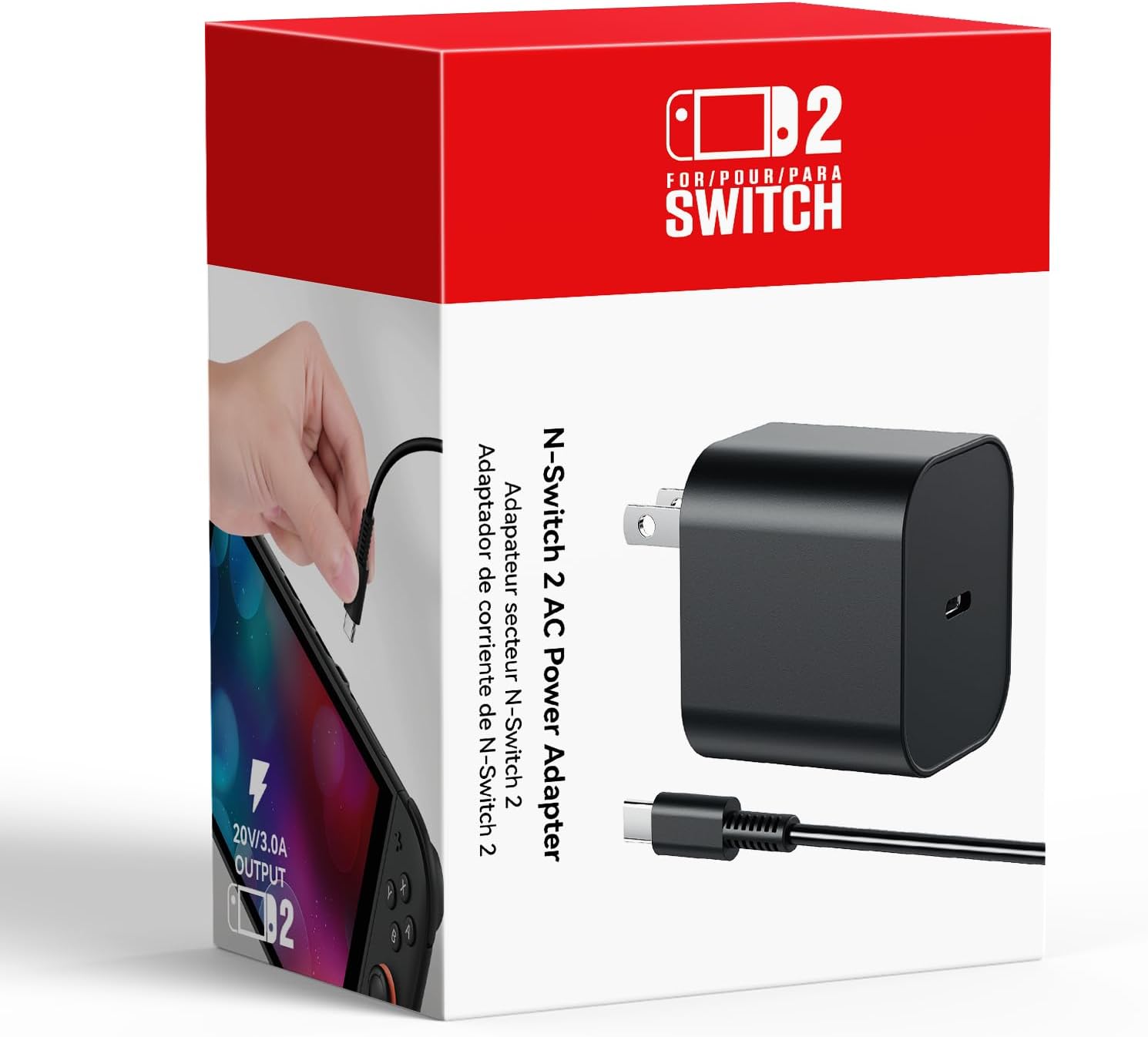 Detalle de KOVA Switch 2 Charger 60W