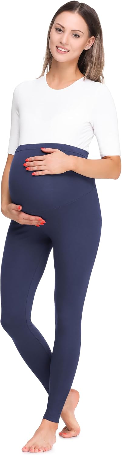 Detalle 2 de Be Mammy Mallas Leggins Premamá Largos BE20-257