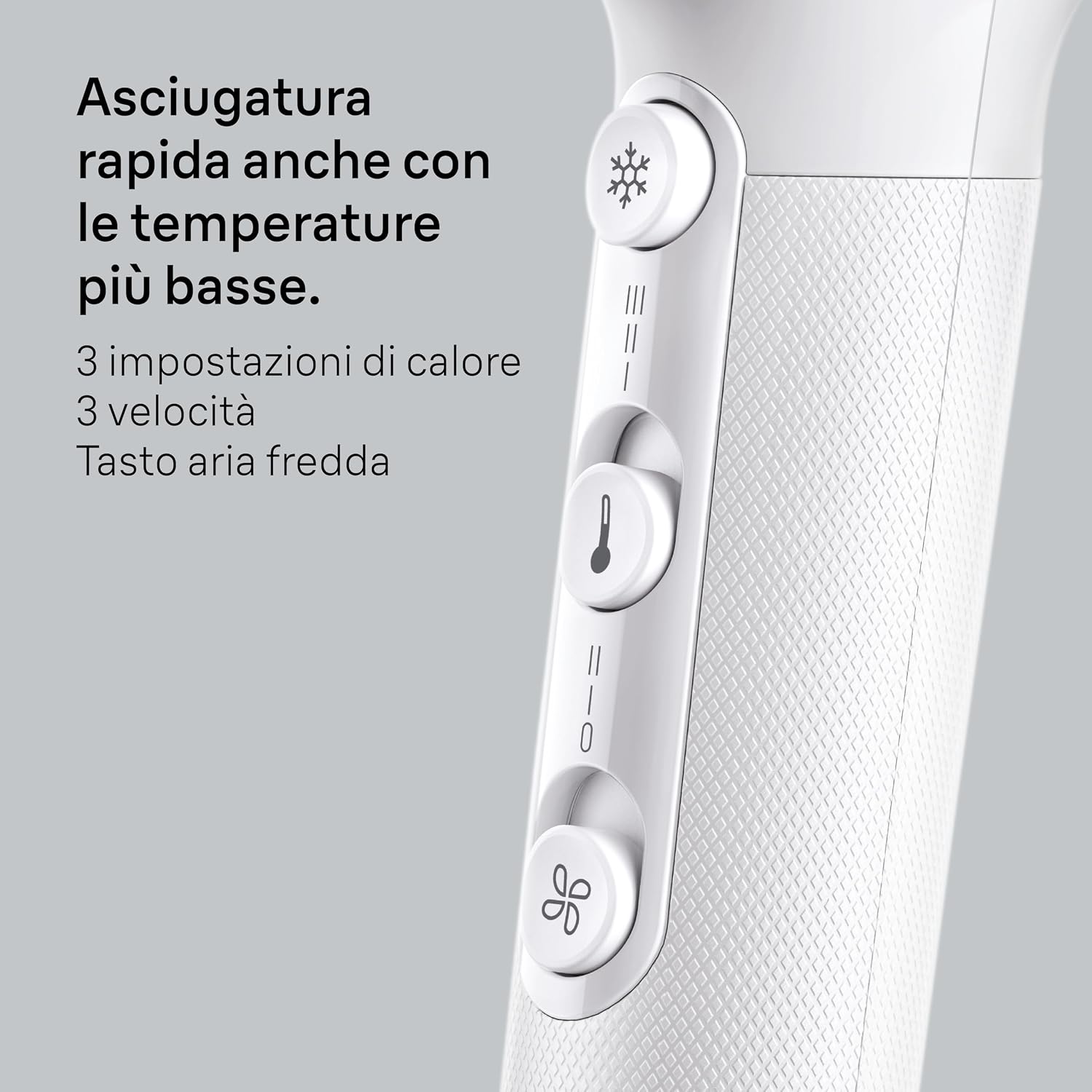 Thumbnail 2 de Braun HD2.1 BRHD210E asciugacapelli 2100W con concentratore, 3 calore e 2 velocità