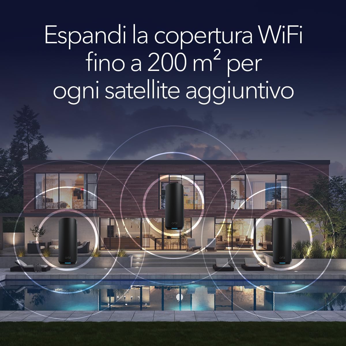 Thumbnail 2 de NETGEAR Orbi RBE870B Satellite WiFi 7 Tri‑band