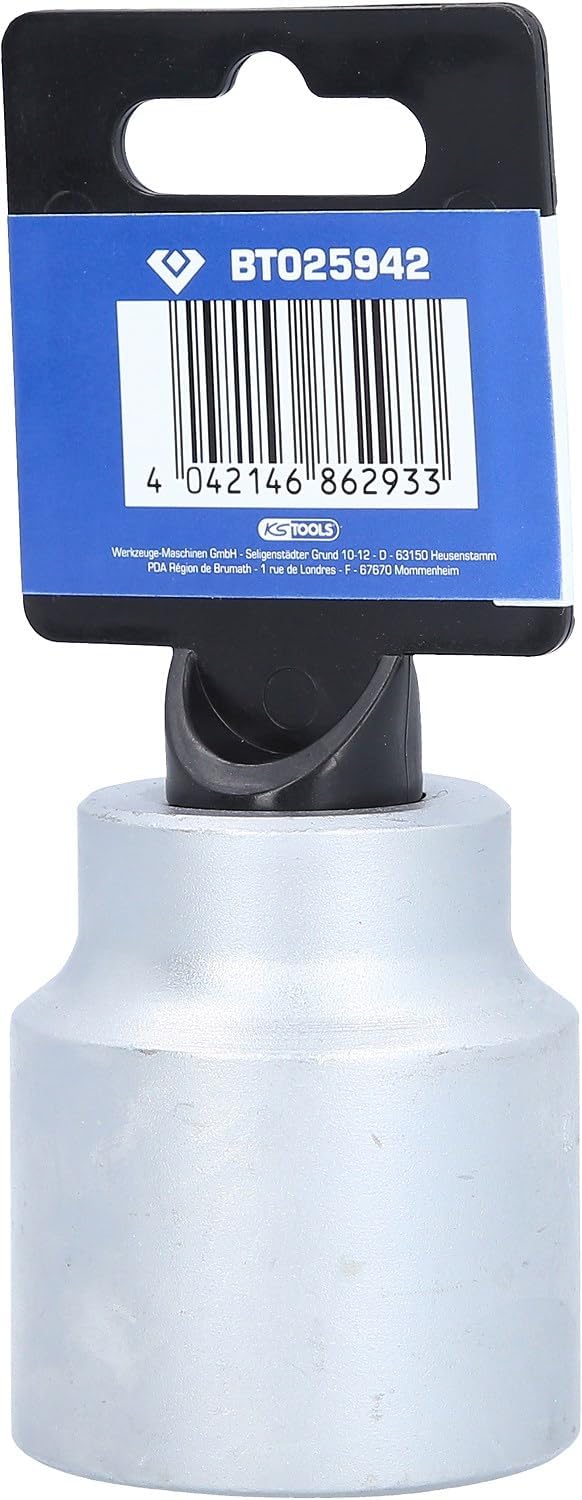 Detalle de BRILLIANT TOOLS BT025942 – nasadka sześciokątna 3/4″, 42 mm, stal Cr-V
