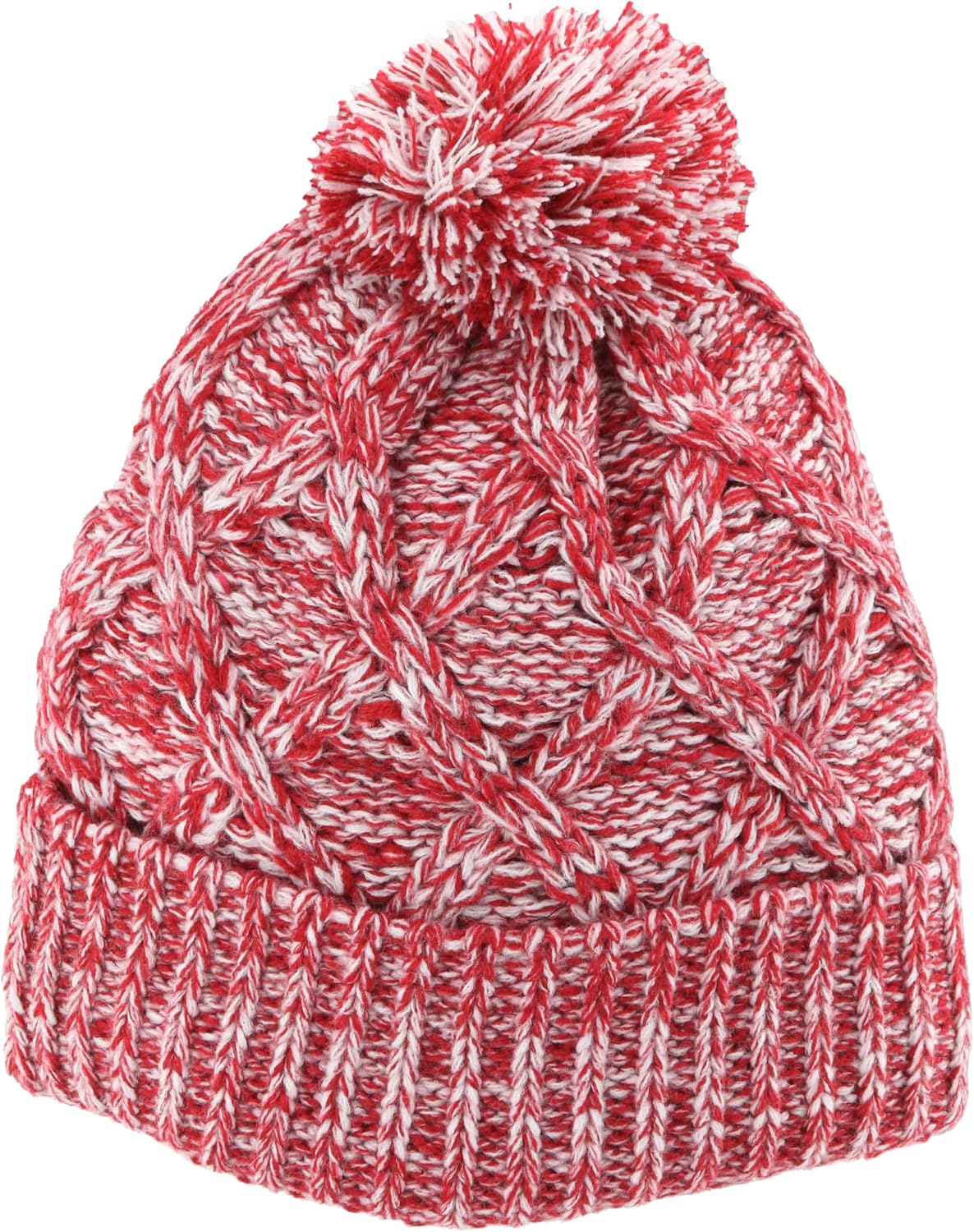 Detalle de Zephyr NCAA Women’s Heathered Icon Beanie for Arkansas Razorbacks Fans