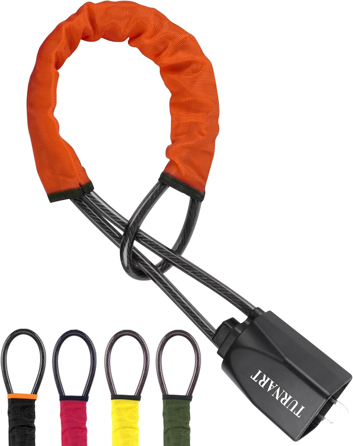 Thumbnail 6 de TURNART Steering Wheel Lock – Universal, Heavy-Duty Anti-Theft with Seat Belt Lock Design