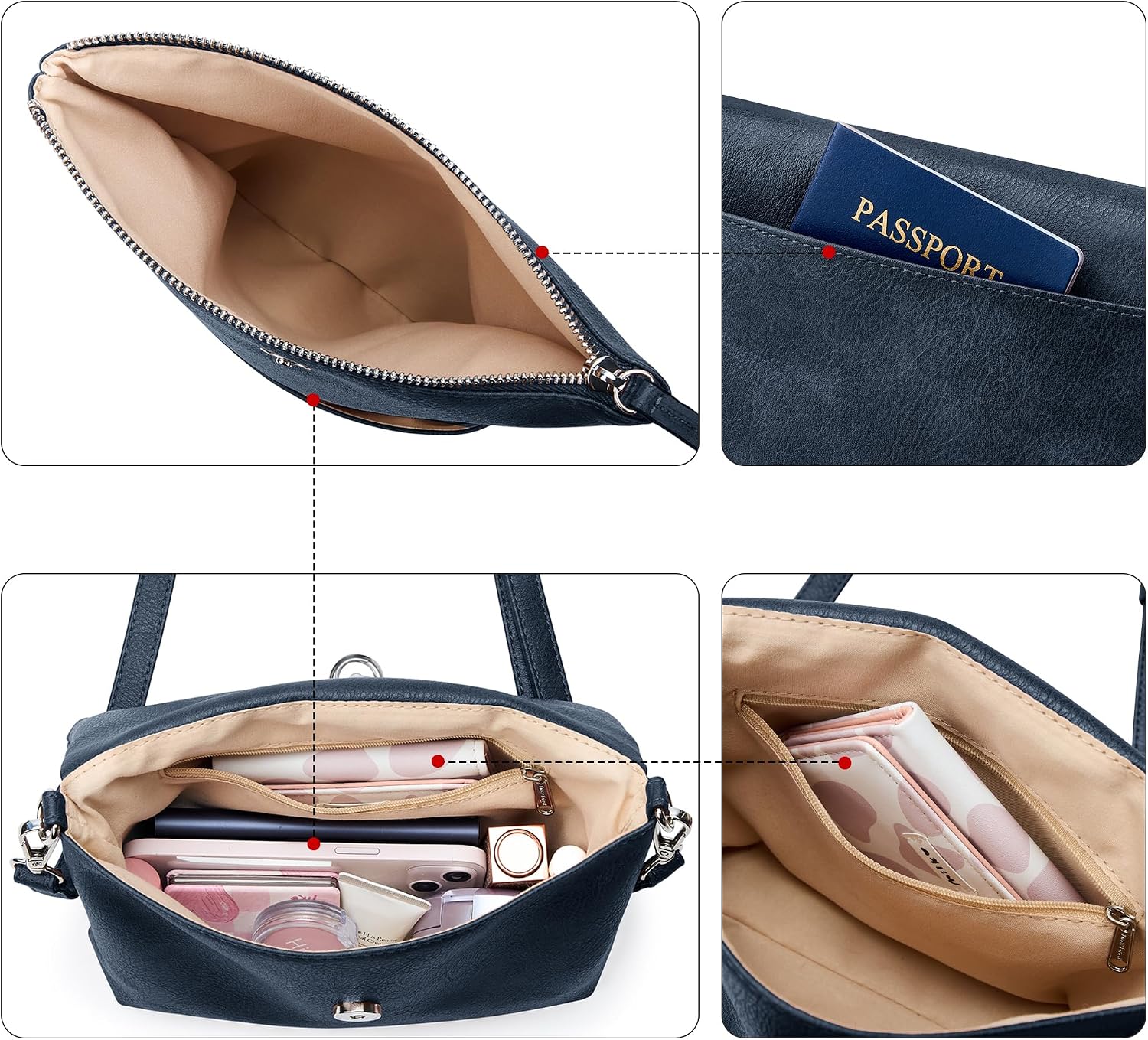 Thumbnail 4 de KALIDI Crossbody Bag for Women