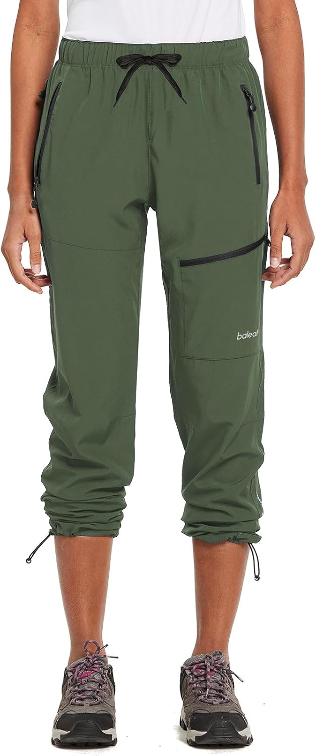 Thumbnail 1 de baleaf Damen Outdoorhose Wanderhose wasserdicht, schnelltrocknend & UPF 50+ (Capri) mit Reißverschlusstasche