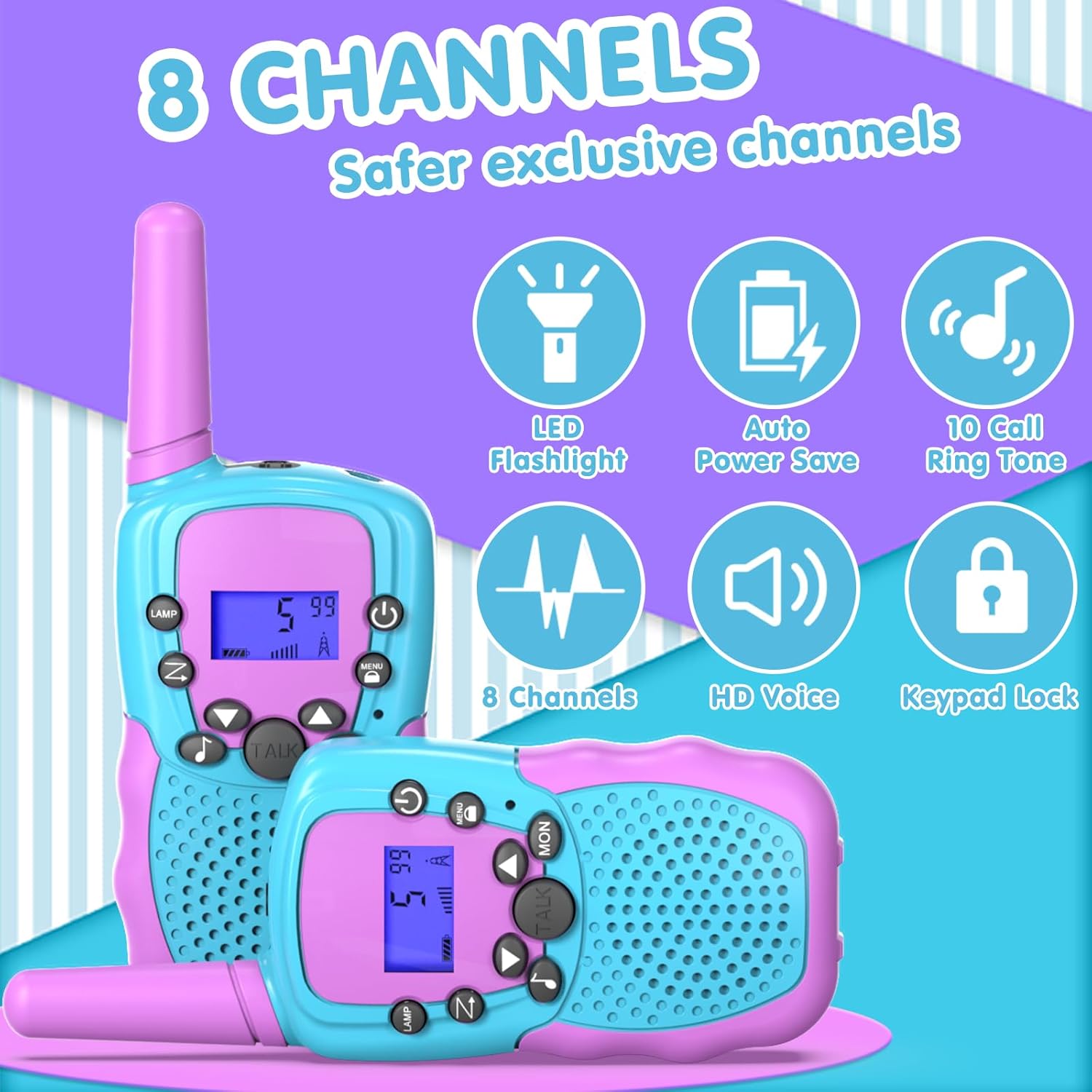 Detalle 1 de Kearui Walkie Talkies 90 g