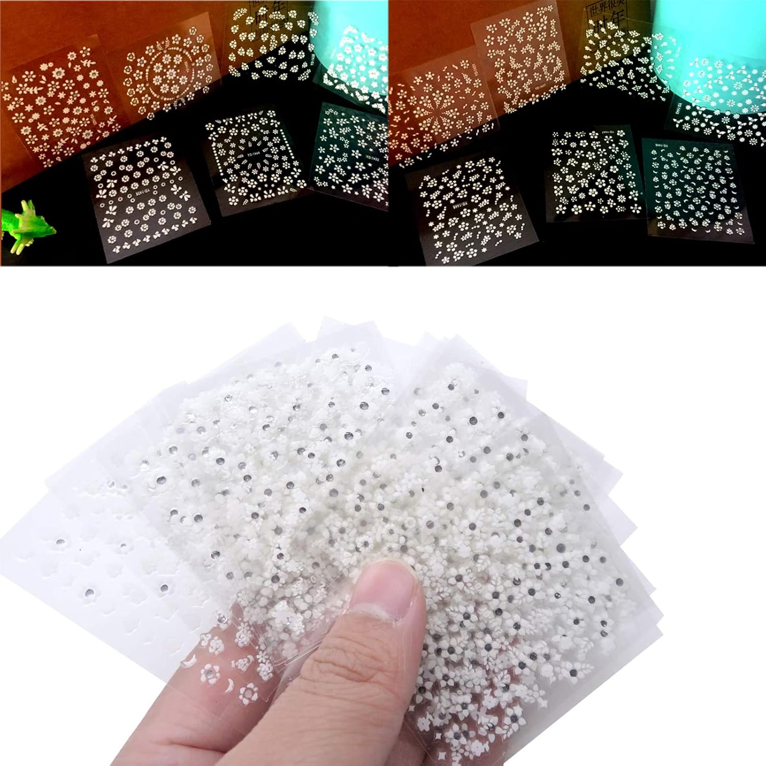 Thumbnail 2 de Olakin Adesivi Unghie 50 Fogli – Dettagli e guida all’uso per nail art 3D autoadesiva