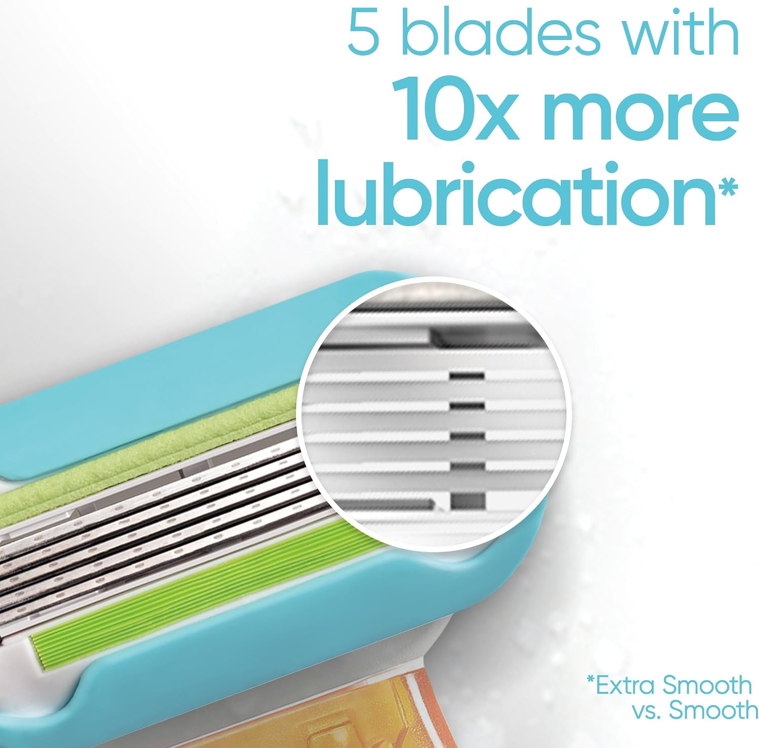 Detalle 2 de Gillette Venus PG-6204 Extra Smooth Mini Women's Razor with 5-Blade Refill