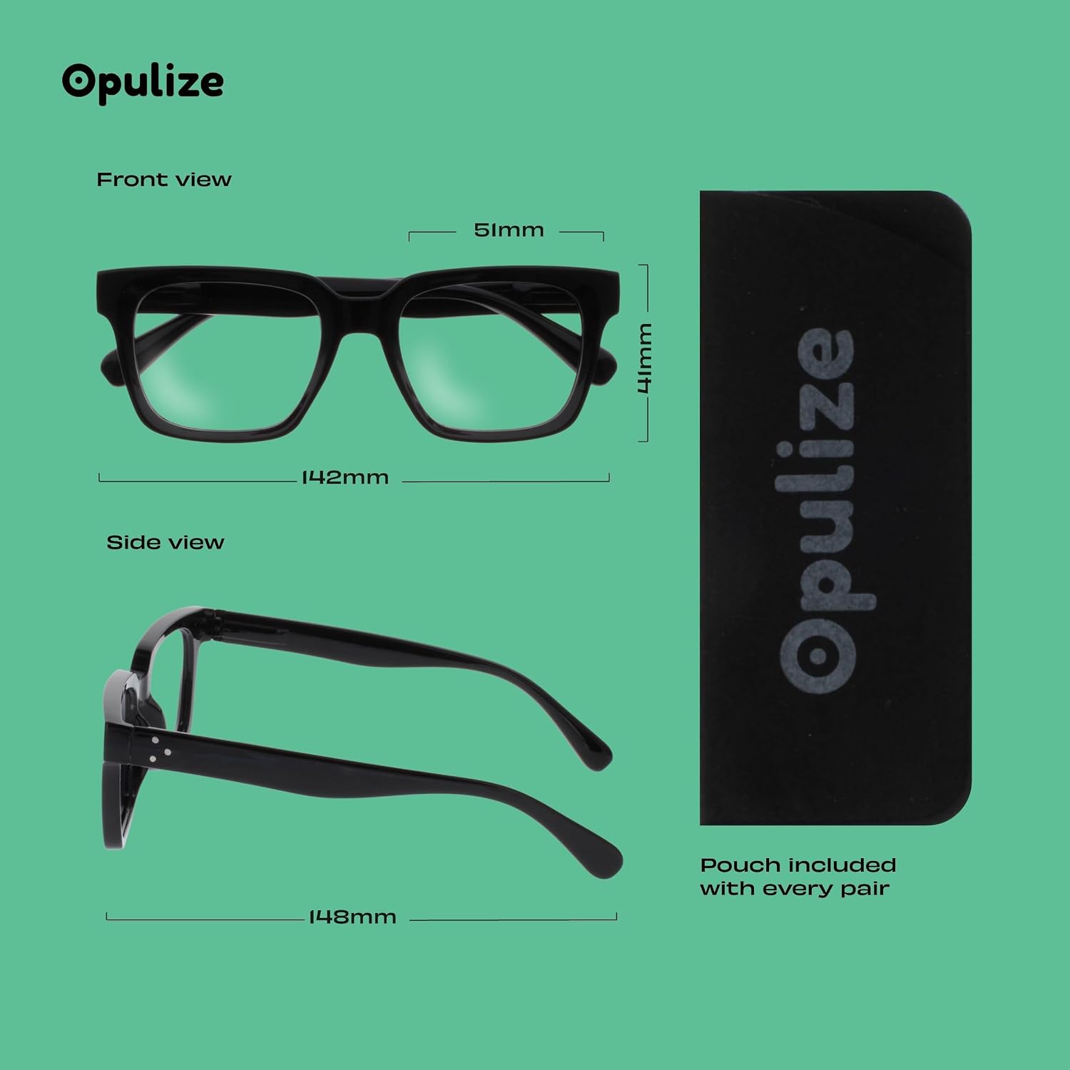 Thumbnail 6 de OPULIZE ERA – okulary do jazdy nocą, żółte polaryzacyjne soczewki, filtr UV400