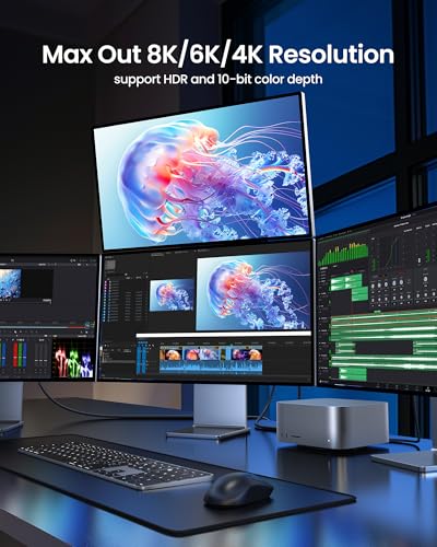 Thumbnail 2 de Silkland Cable Thunderbolt 4 40Gbps USB4 8K/6K/5K⚡