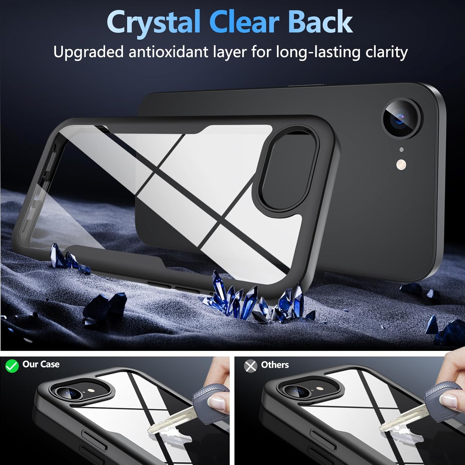 Thumbnail 5 de OWKEY iPhone 16e Case 360° Rugged