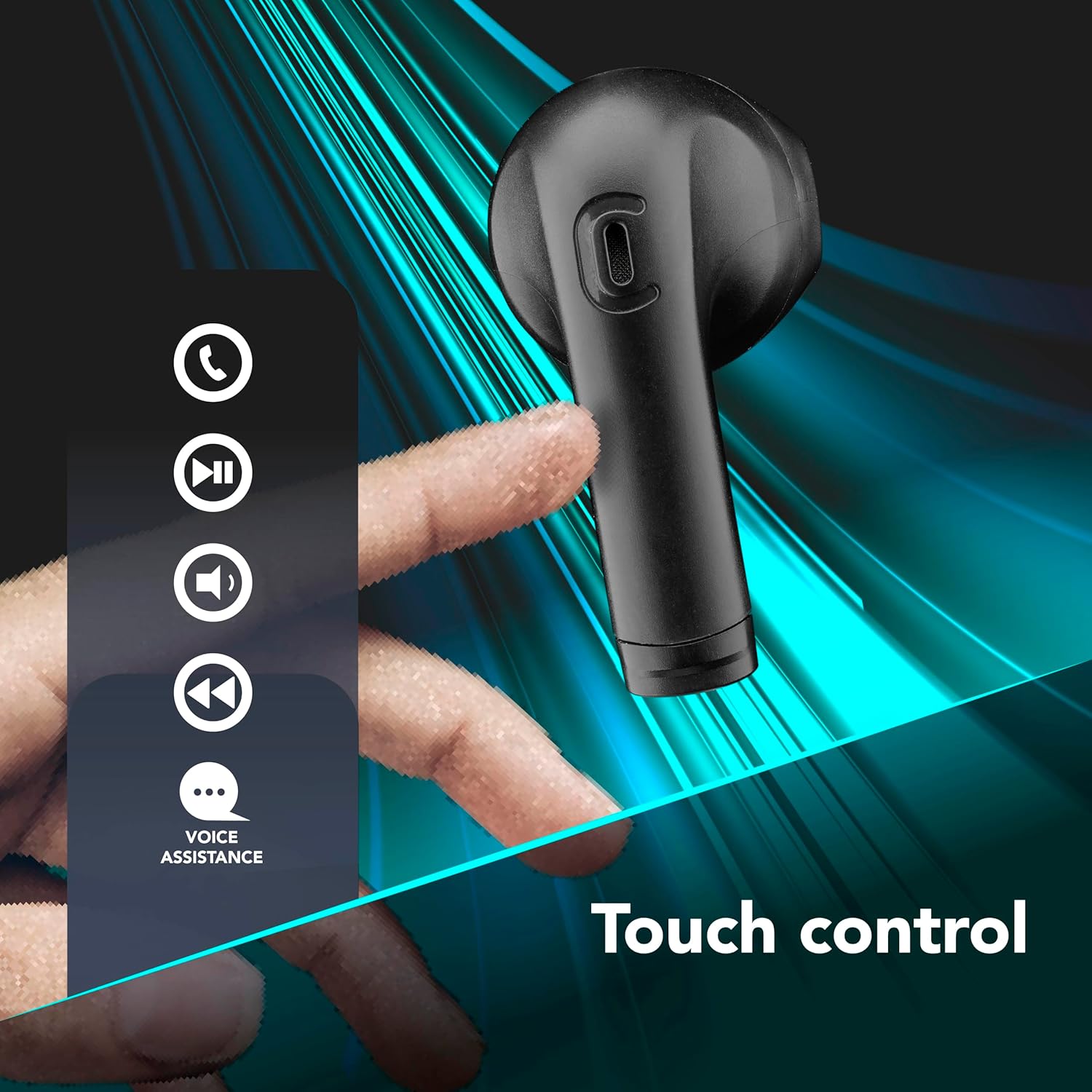 Thumbnail 1 de Cellularline CORE PRO Auricolari Bluetooth con ENC, 4 microfoni e Multipoint