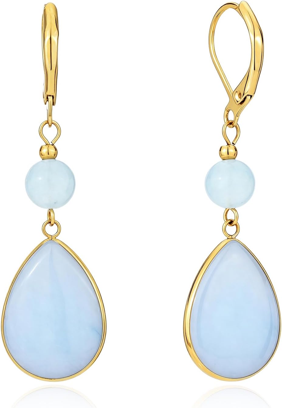 Thumbnail 6 de TaYolnFaSo Teardrop Earrings, 18k Gold-Plated