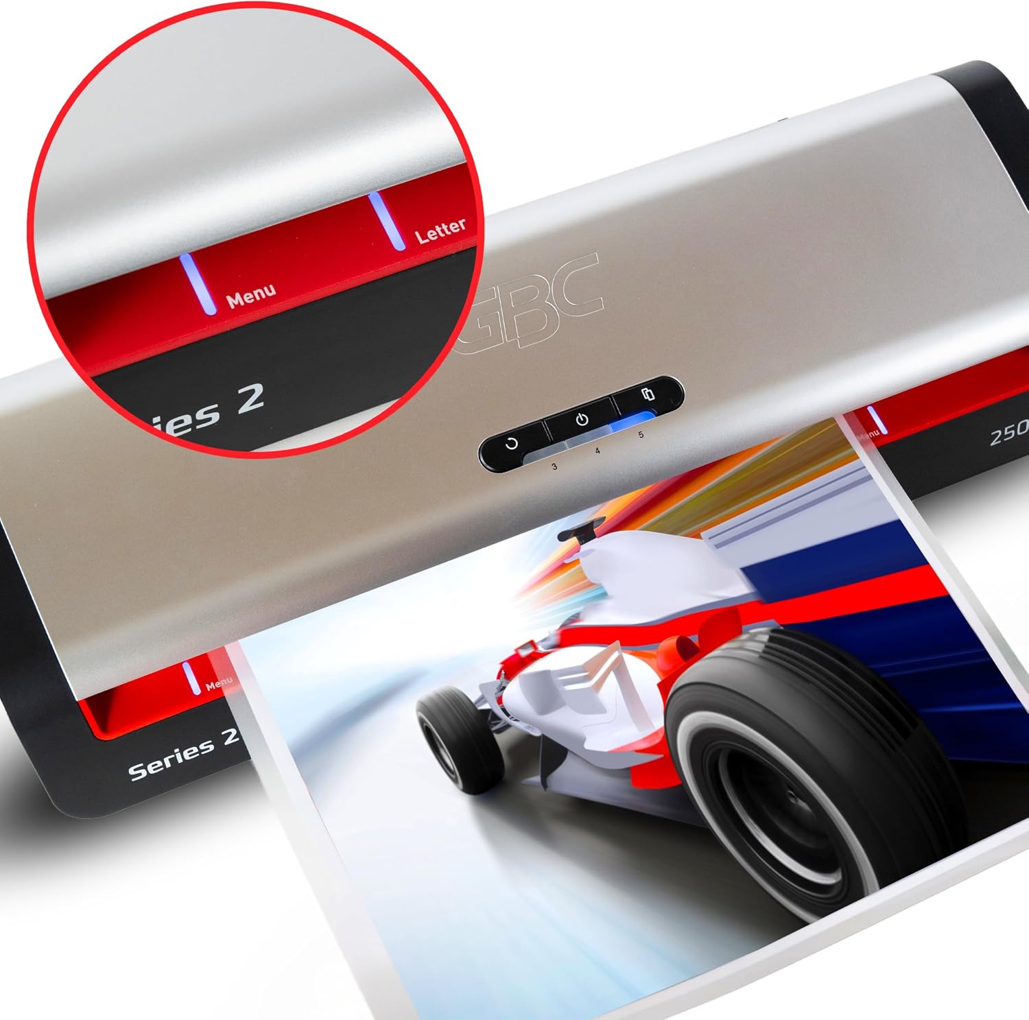 Detalle de GBC Laminator, 13-inch input