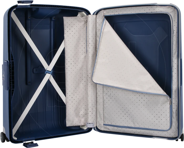 Thumbnail 12 de Samsonite S'Cure Spinner 75 cm Dark Blue – robuster Polypropylen-Koffer mit 102 Litern